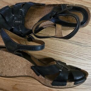 Clark's wedge sandals